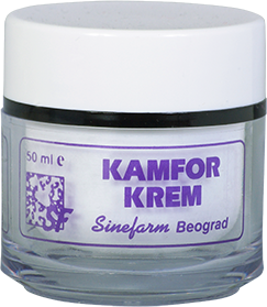 KAMFOR KREM - 50 ml e - Sinefarm