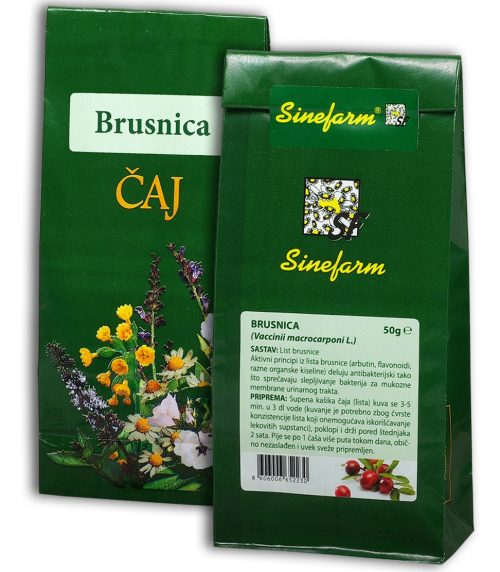 Caj Kesice 50g obe 0017 Brusnica