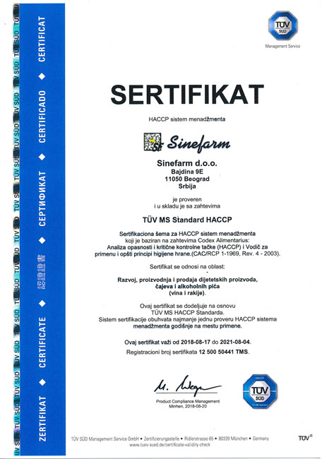 HACCP-SR