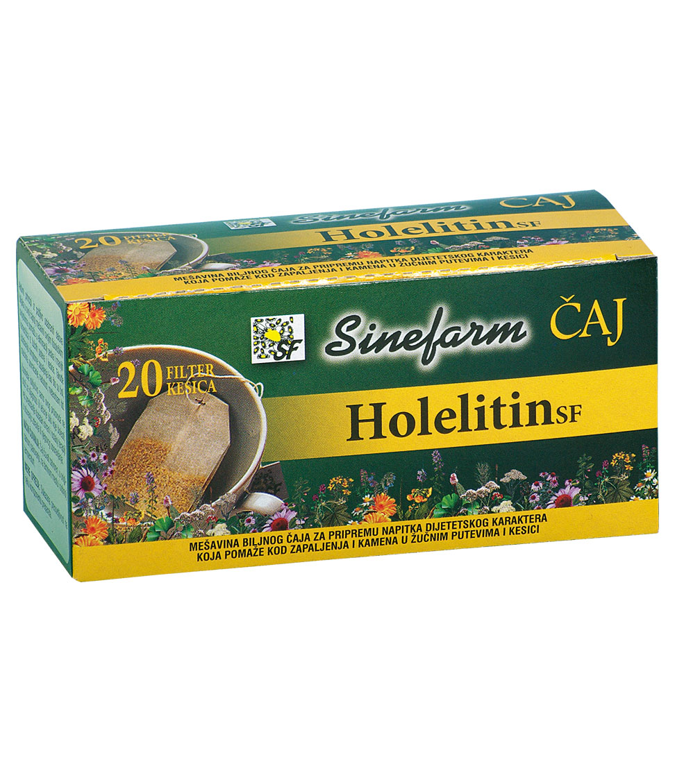 Čaj protiv kamena u žuči -30 g-e filter kesice-HOLELITIN