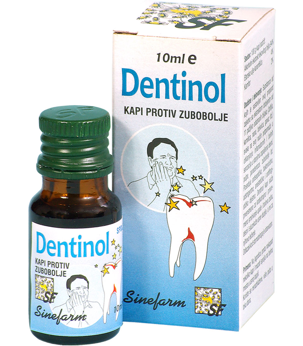 Toothache drops-10 ml-e DENTINOL