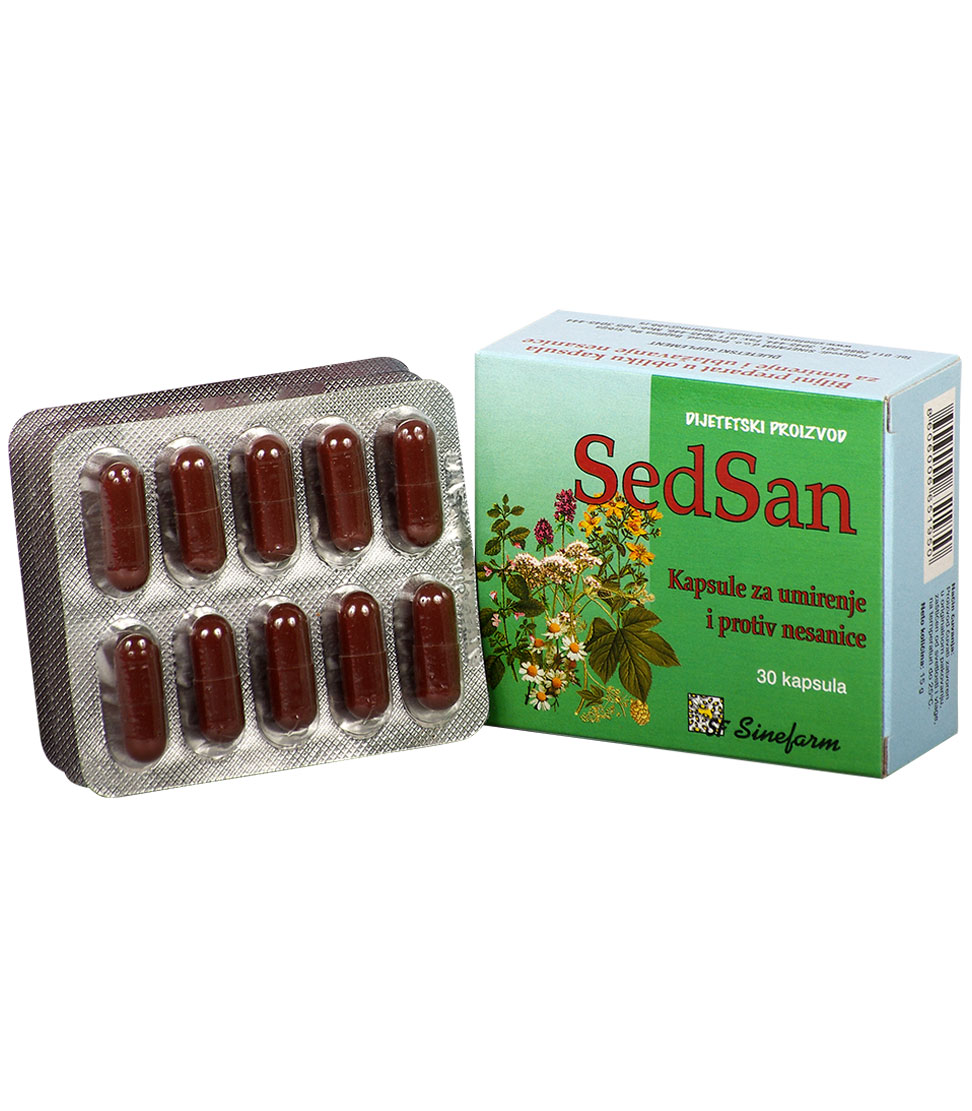 Drops for sedation and against insomnia<br>-30 pcs SedSan