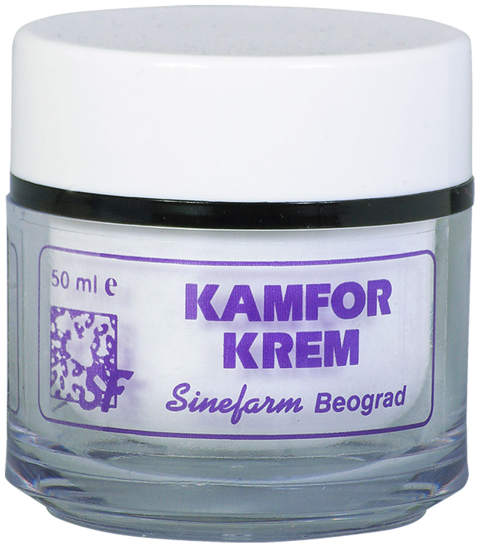 Cream with camphor-50 ml-e