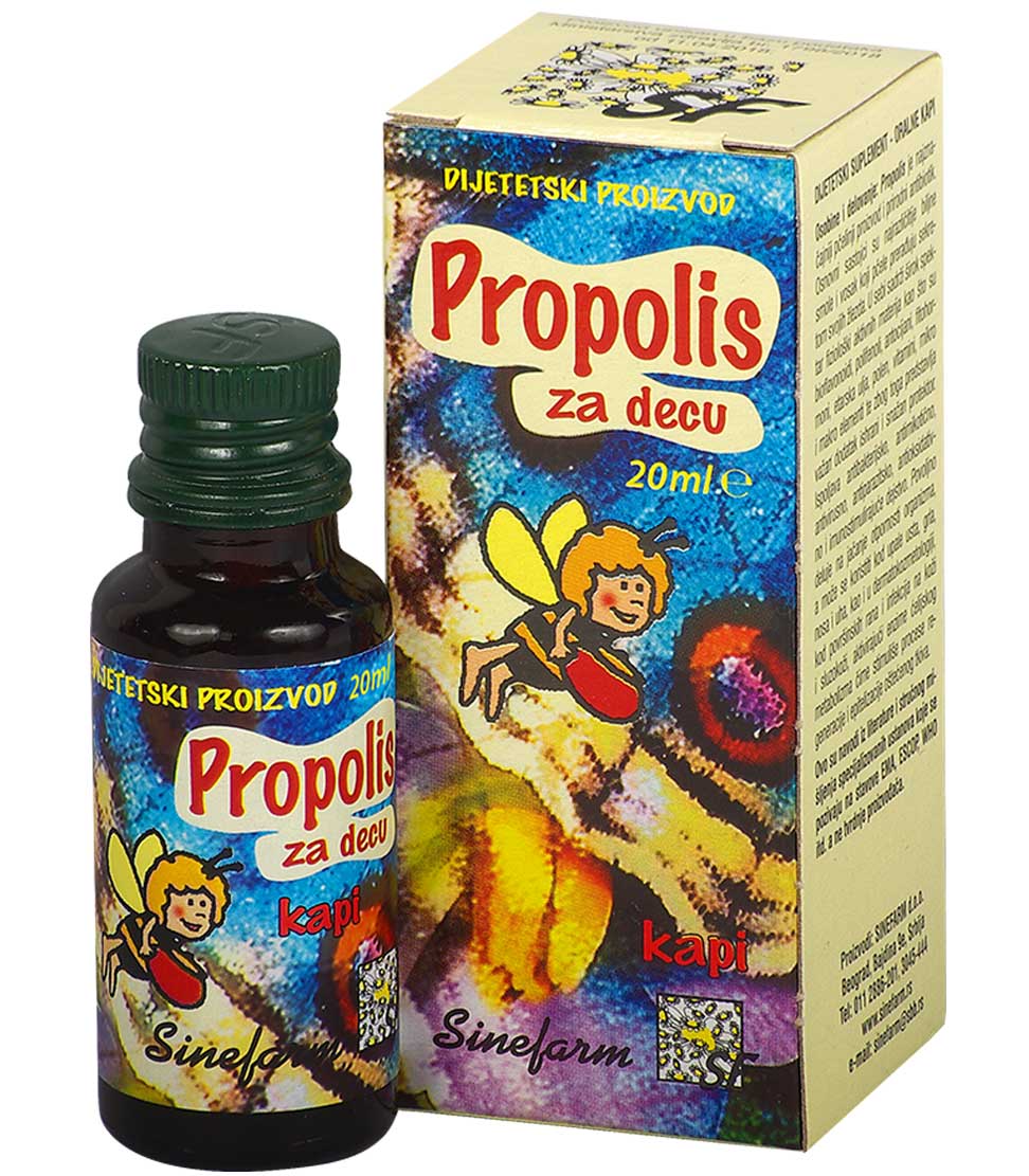 Propolis drops for children-20 ml-e