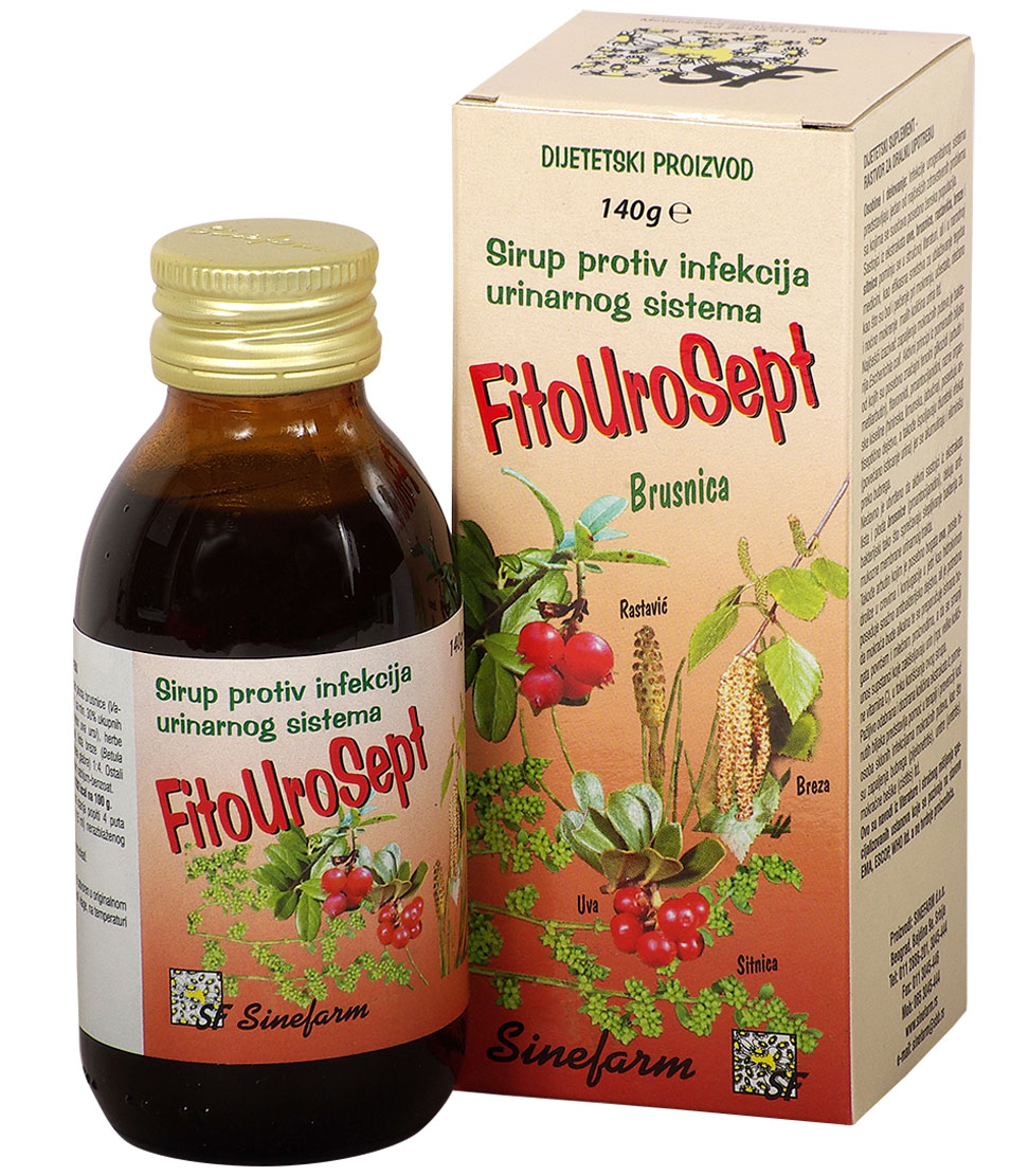 Sirup protiv infekcija urinarnog sistema<br>-140 g-e FitoUroSept