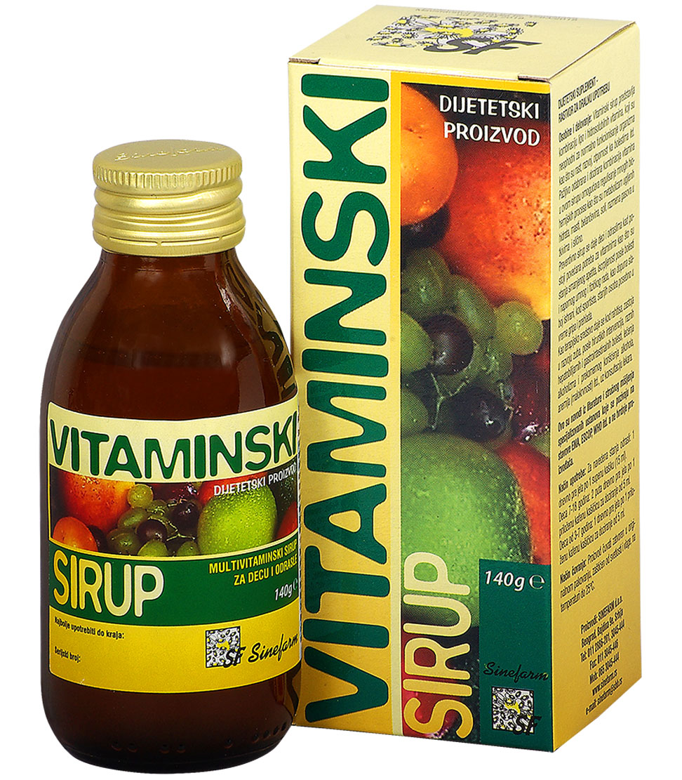 Sirup vitaminski-140 g-e