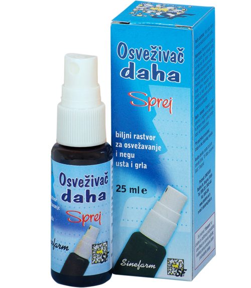 SPREJ 25ml 2021 Osvezivac daha