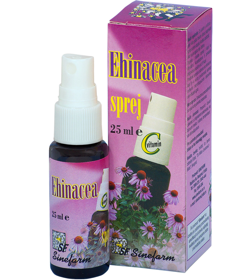 Ehinacea sprej sa C vitaminom-25 ml-e
