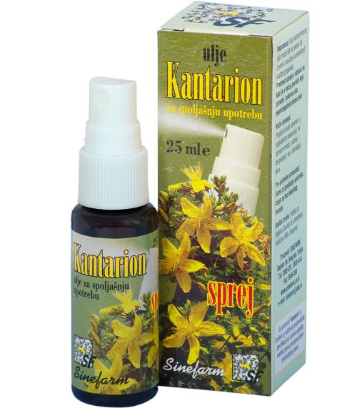 SPREJ 25ml 2021 Ulje Kantarion spolja