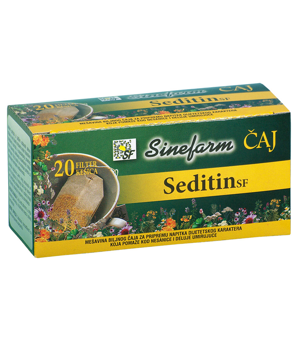 Čaj protiv nesanice -30 g-e filter kesice-SEDITIN