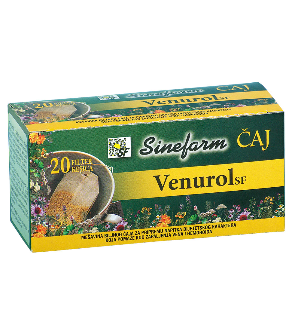 Čaj protiv zapaljenja vena -30 g-e filter kesice-VENUROL