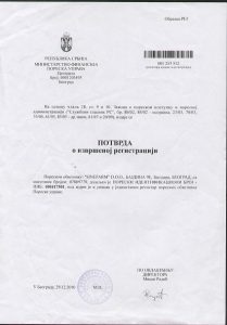 potvrda o pibu