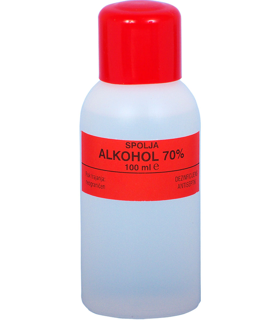 Alkohol 70%-100 ml-e