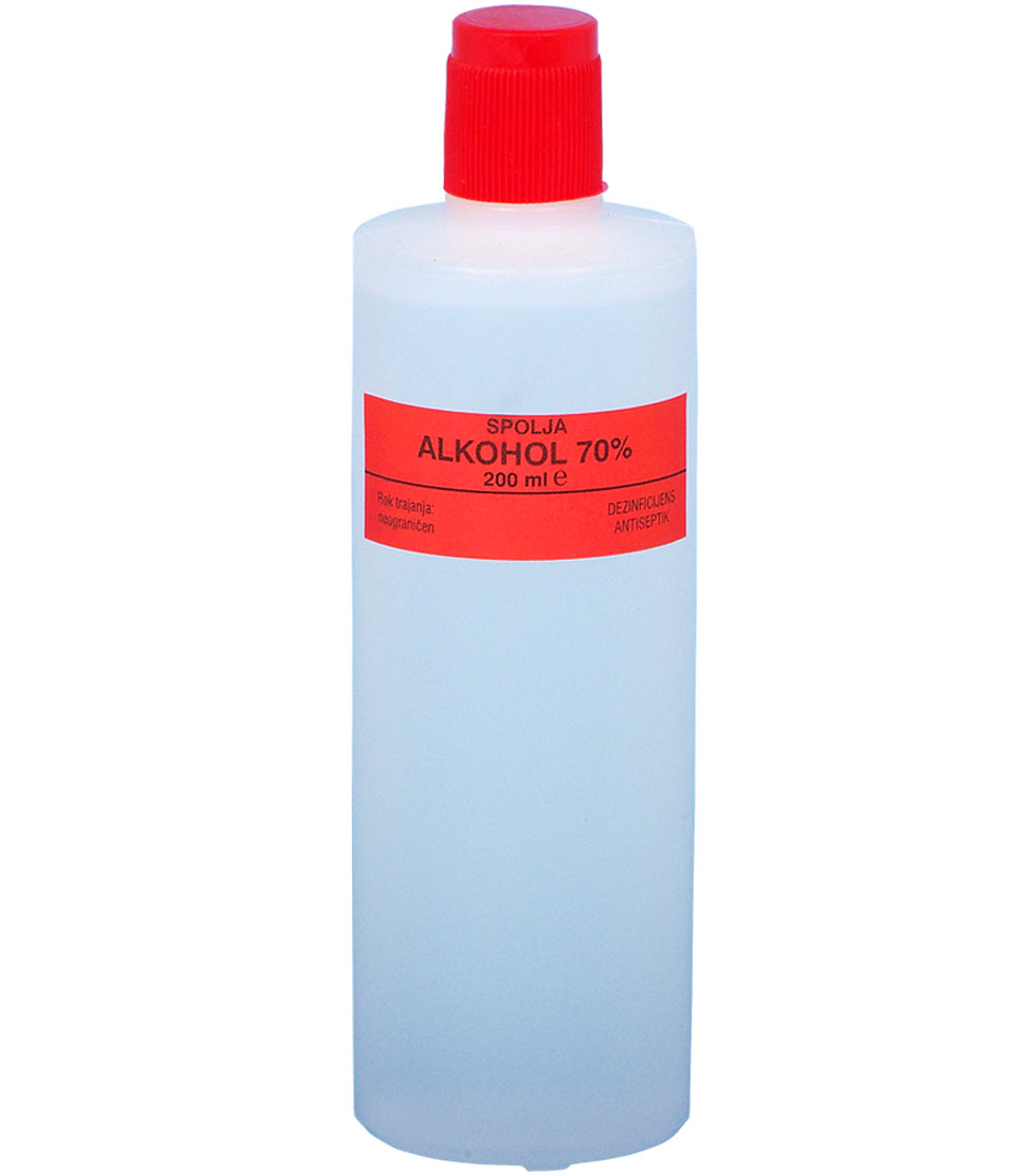 Alkohol 70%-200 ml-e