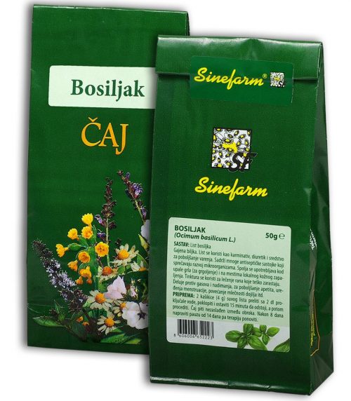 Caj Kesice 50g obe 0013 Bosiljak