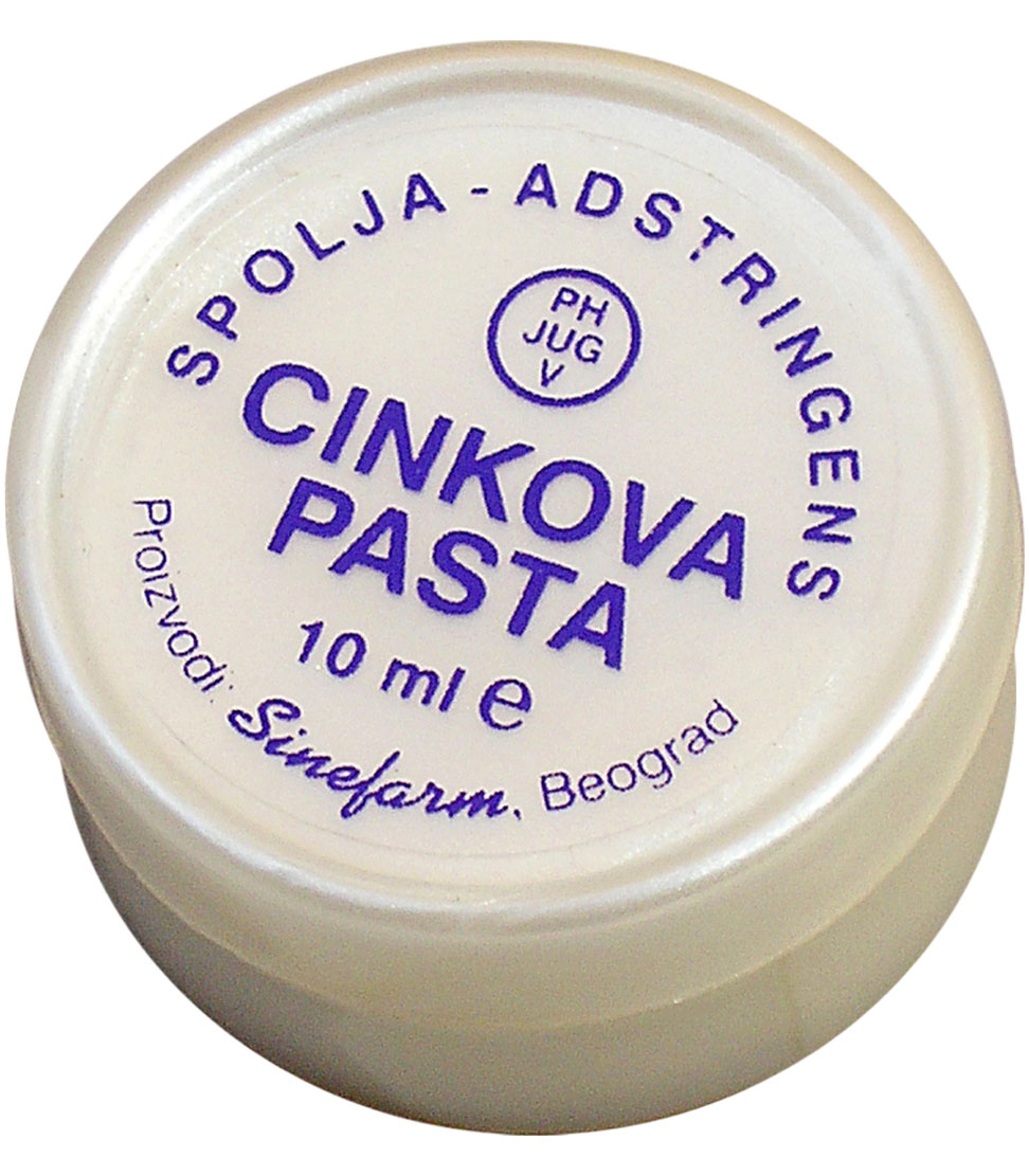 Cinkova pasta-10 ml-e