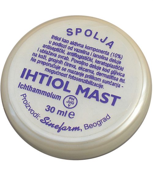 Ihtiol mast