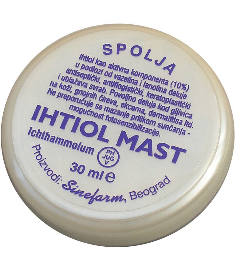 Ichthammol ointment-30 ml-e - Sinefarm