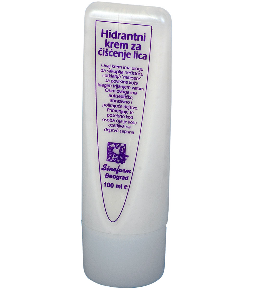 Hydrating cream for facial cleansing-100 ml-e