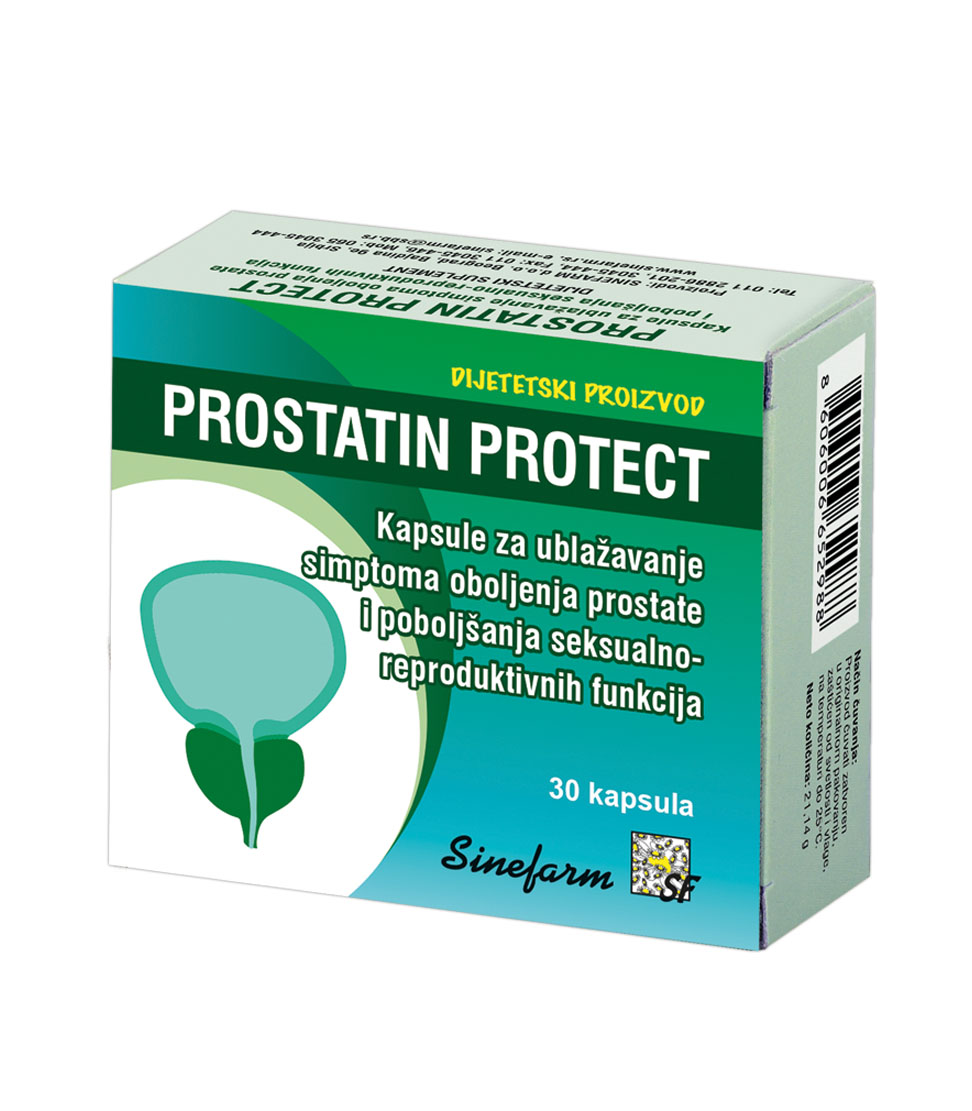 Kapsule za ublažavanje simptoma oboljenja prostate i poboljšanja seksualno-reproduktivnih funkcija – 30 kom. PROSTATIN PROTECT